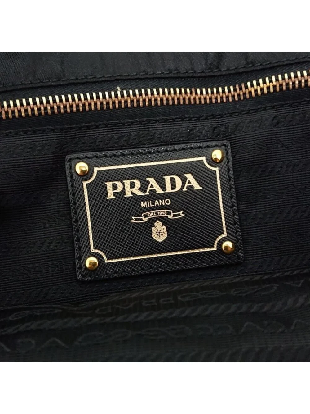 Prada Tote Bag Black Green Multi Leather Tag Bijou Bear